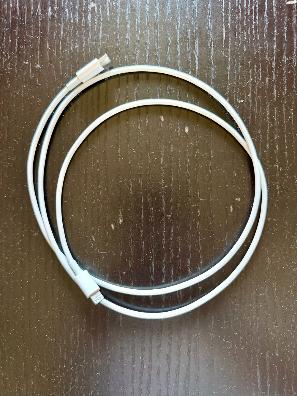 Apple White Lightning to USB-C Charging Cable